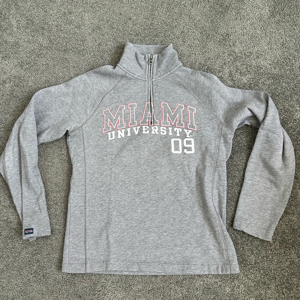 Gray Miami University Women's Sweater